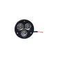 FARO DE LED REDONDO 3 LED BLANCO