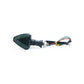 DIRECCIONAL PARA MOTO LED "TRIANGULO"  AMBAR