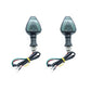 DIRECCIONAL PARA MOTO LED "TRIANGULO"  AMBAR