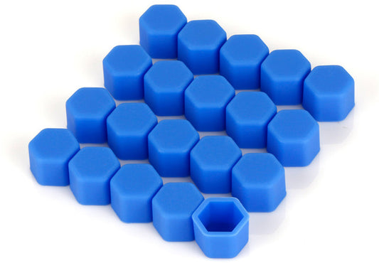 CUBRE TUERCA AZUL